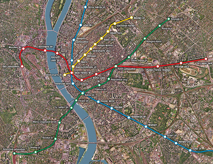 budapest metróvonal térkép G Portál budapest metróvonal térkép